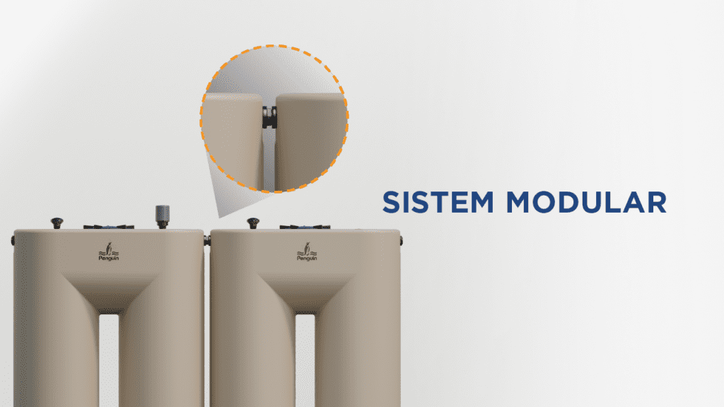 Tangki, toren, tandon air Slim Penguin (Slim Tank) terbaik