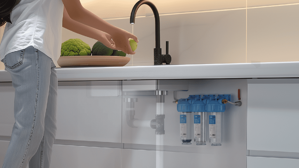 Filter air Bleu Series Matrikx Penguin untuk air PAM